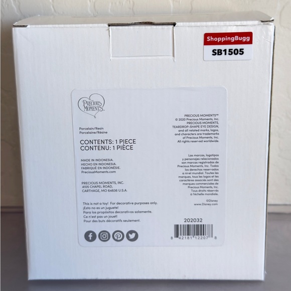 Precious Moments Disney Mulan & Mushu You Keep Me On Target 202032 (SB1505) - Picture 14 of 15